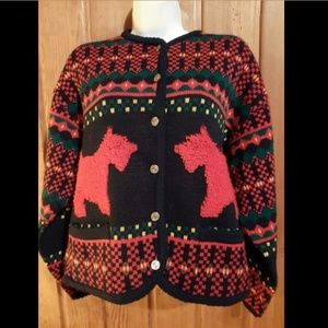 Tally-Ho Creation Women's L VTG Christmas Sweater